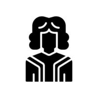 judge icon for your website design, logo, app, UI. vector