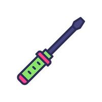 screwdriver icon for your website, mobile, presentation, and logo design. vector