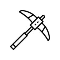 pickaxe icon for your website, mobile, presentation, and logo design. vector