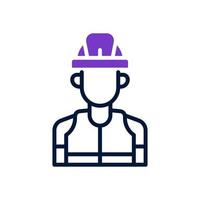 trabajador icono para tu sitio web diseño, logo, aplicación, ui vector