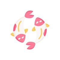 koi icono para tu sitio web diseño, logo, aplicación, ui vector