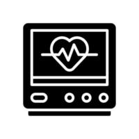 cardiograma icono para tu sitio web diseño, logo, aplicación, ui vector