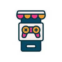 mobile shop icon for your website, mobile, presentation, and logo design. vector