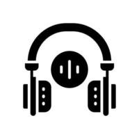 headphone icon for your website, mobile, presentation, and logo design. vector