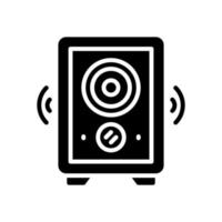 icono de altavoz para su sitio web, móvil, presentación y diseño de logotipo. vector