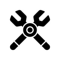 wrench icon for your website design, logo, app, UI. vector