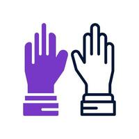 gloves icon for your website design, logo, app, UI. vector