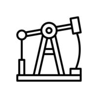 pump jack icon for your website design, logo, app, UI. vector