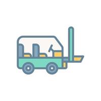 forklift icon for your website design, logo, app, UI. vector