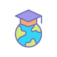 graduación icono para tu sitio web diseño, logo, aplicación, ui vector