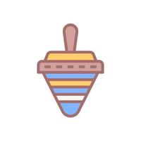 spinning top icon for your website design, logo, app, UI. vector