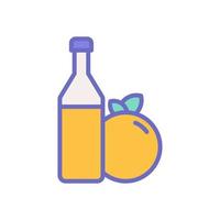 naranja jugo icono para tu sitio web diseño, logo, aplicación, ui vector