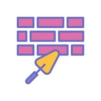 brick wall icon for your website design, logo, app, UI. vector