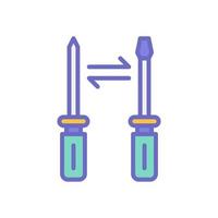 screwdriver icon for your website design, logo, app, UI. vector