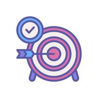 target icon for your website design, logo, app, UI. vector