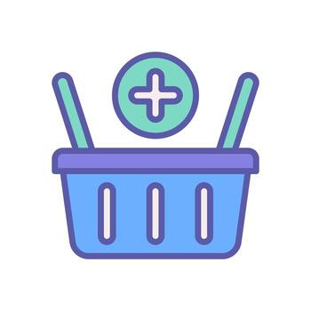 add to basket icon for your website design, logo, app, UI. vector