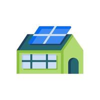 solar home icon for your website design, logo, app, UI. vector