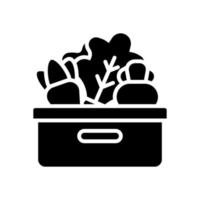 vegetal icono para tu sitio web diseño, logo, aplicación, ui vector