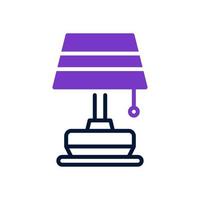 table lamp icon for your website design, logo, app, UI. vector