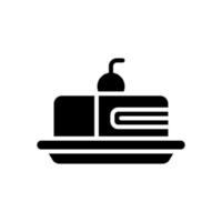 cake icon for your website design, logo, app, UI. vector