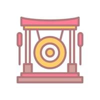 gong icon for your website design, logo, app, UI. vector