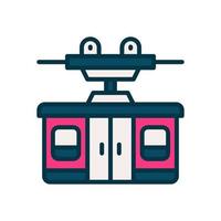cable car cabin icon for your website, mobile, presentation, and logo design. vector
