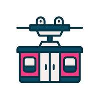 cable car cabin icon for your website, mobile, presentation, and logo design. vector