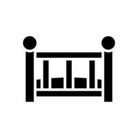 crib icon for your website design, logo, app, UI. vector