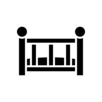 crib icon for your website design, logo, app, UI. vector