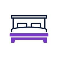 double bed icon for your website design, logo, app, UI. vector