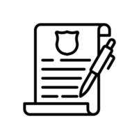 agreement icon for your website design, logo, app, UI. vector