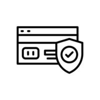 secure payment icon for your website, mobile, presentation, and logo design. vector