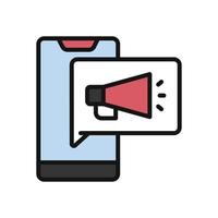 mobile icon for your website design, logo, app, UI. vector