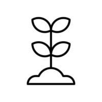 sprout icon for your website design, logo, app, UI. vector