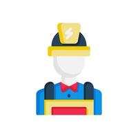 electrician icon for your website design, logo, app, UI. vector