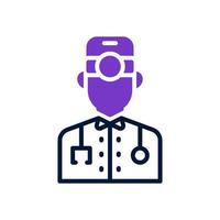 médico icono para tu sitio web diseño, logo, aplicación, ui vector