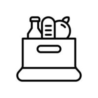 grocery icon for your website design, logo, app, UI. vector