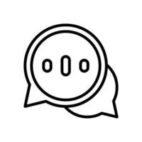 chat icon for your website design, logo, app, UI. vector