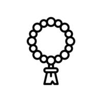 tasbih icono para tu sitio web diseño, logo, aplicación, ui vector