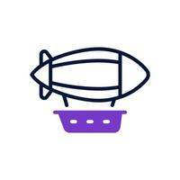 dirigible icono para tu sitio web diseño, logo, aplicación, ui vector