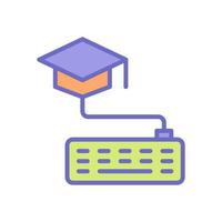 elearning icon for your website design, logo, app, UI. vector