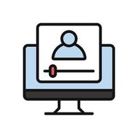 video icon for your website design, logo, app, UI. vector