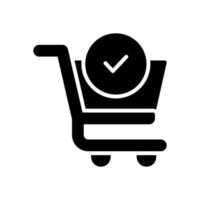 compras carro icono para tu sitio web diseño, logo, aplicación, ui vector