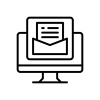 email icon for your website design, logo, app, UI. vector