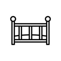 crib icon for your website design, logo, app, UI. vector