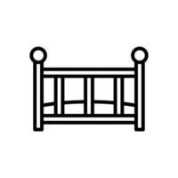 crib icon for your website design, logo, app, UI. vector