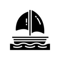 boat icon for your website, mobile, presentation, and logo design. vector