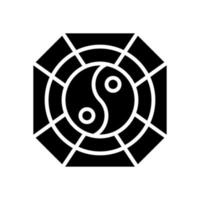 Bagua espejo icono para tu sitio web diseño, logo, aplicación, ui vector