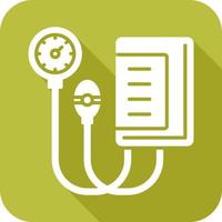 Blood Pressure Gauge Vector Icon