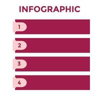 Infographic vector editable template